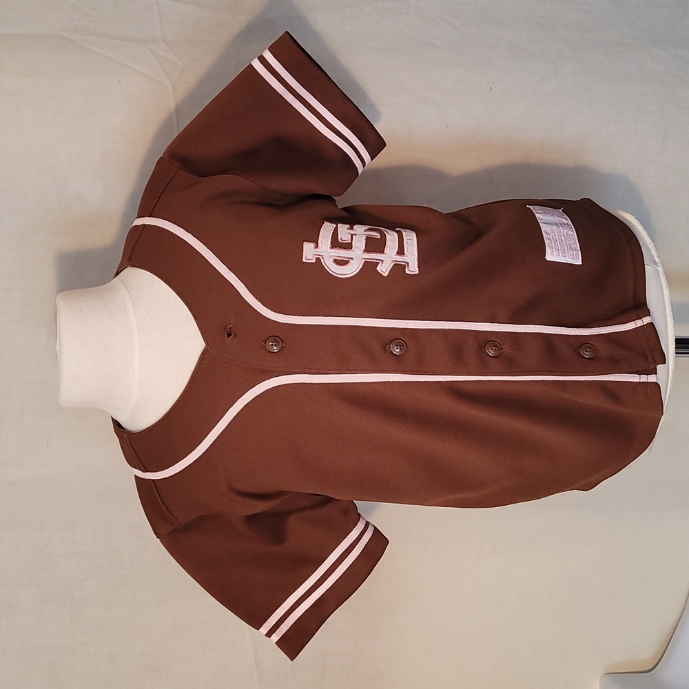 St. Louis Cardinals Pink & Brown Baseball Jersey